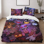 Gengar Pokemon Duvet Cover - Pokemon Bedding Set 2