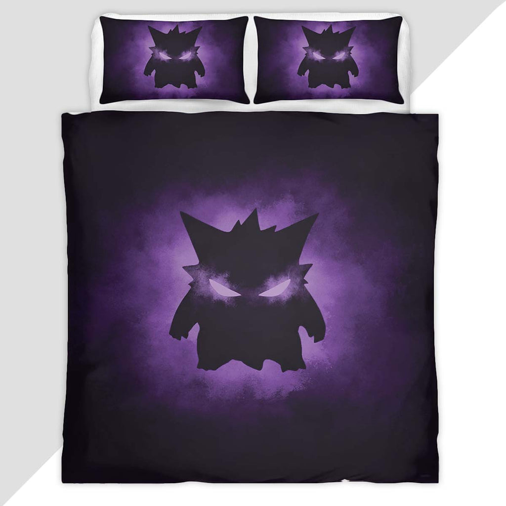Gengar Pokemon 3 Duvet Cover - Pokemon Bedding Set