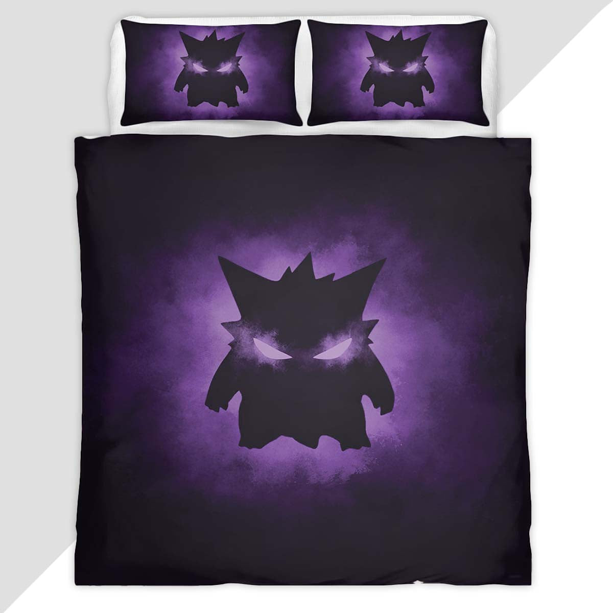 Gengar Pokemon 3 Duvet Cover - Pokemon Bedding Set