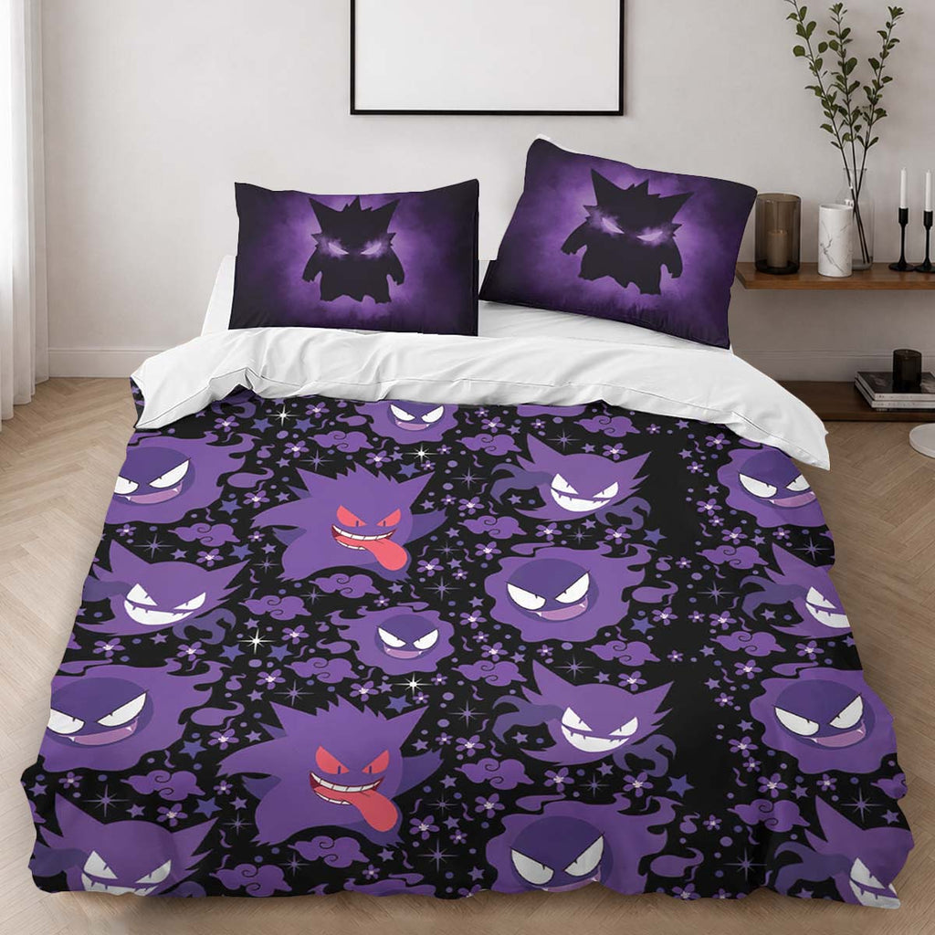 Gengar Pokemon 4 Duvet Cover - Pokemon Bedding Set 2
