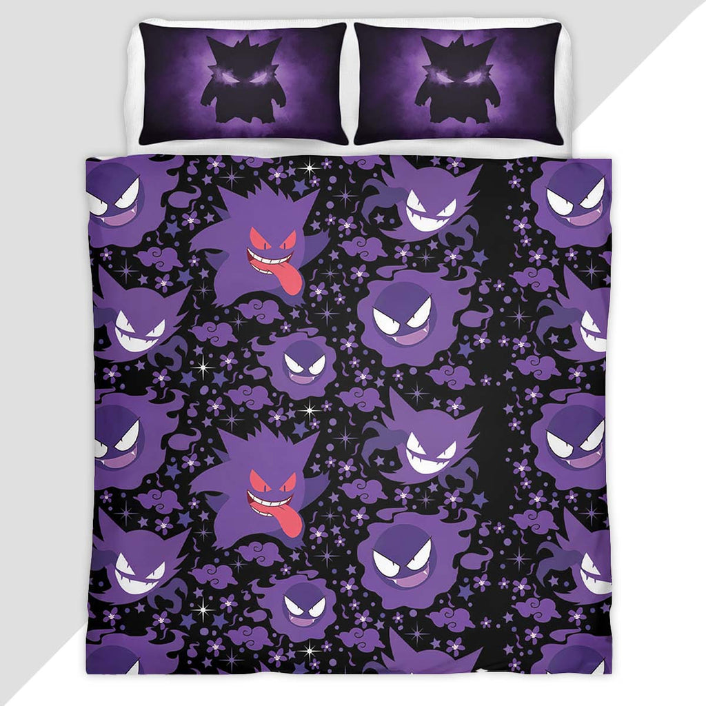 Gengar Pokemon 4 Duvet Cover - Pokemon Bedding Set