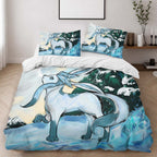 Glaceon Pokemon Duvet Cover - Pokemon Bedding Set 2