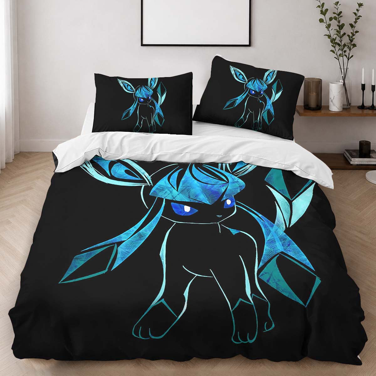 Glaceon Pokemon 3 Duvet Cover - Pokemon Bedding Set 2
