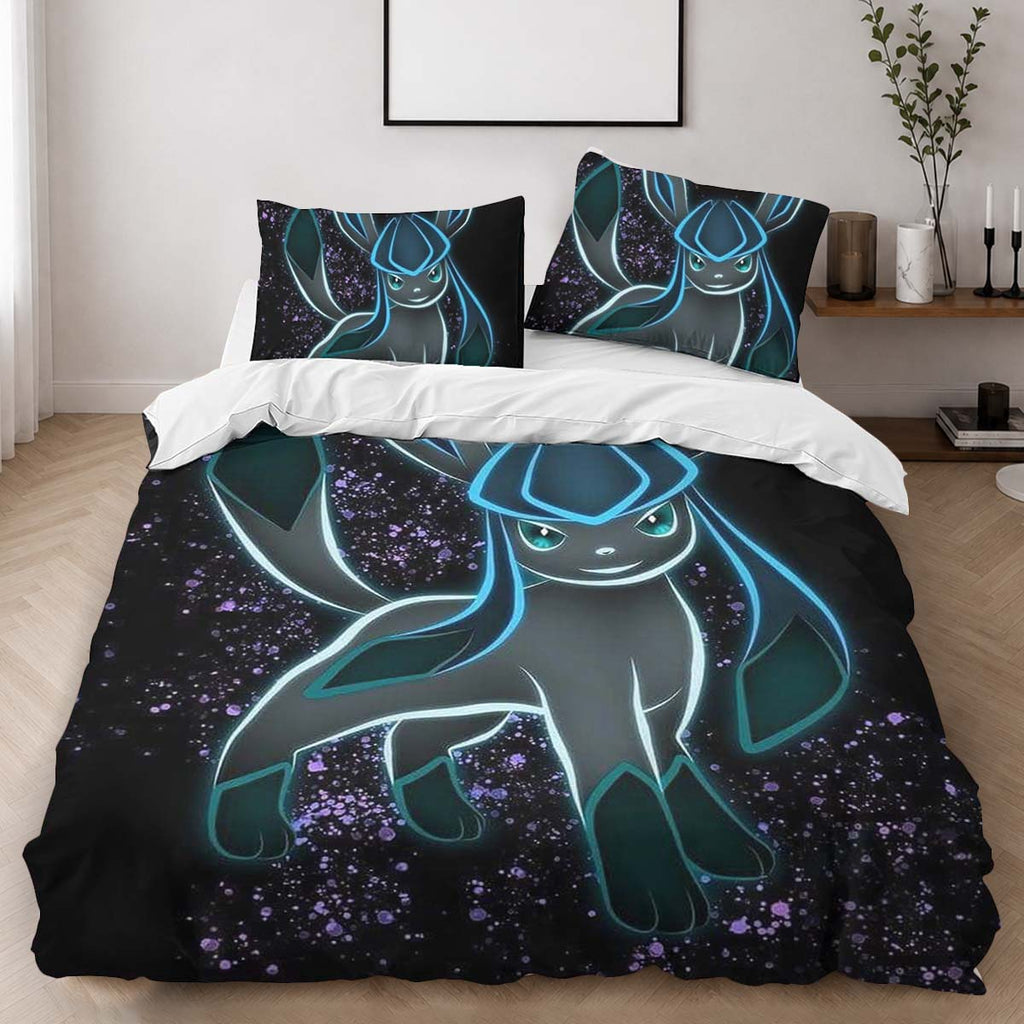 Glaceon Pokemon 6 Duvet Cover - Pokemon Bedding Set 2