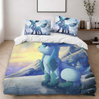 Glaceon Pokemon 9 Duvet Cover - Pokemon Bedding Set 2