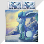 Glaceon Pokemon 9 Duvet Cover - Pokemon Bedding Set