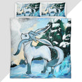 Glaceon Pokemon Duvet Cover - Pokemon Bedding Set