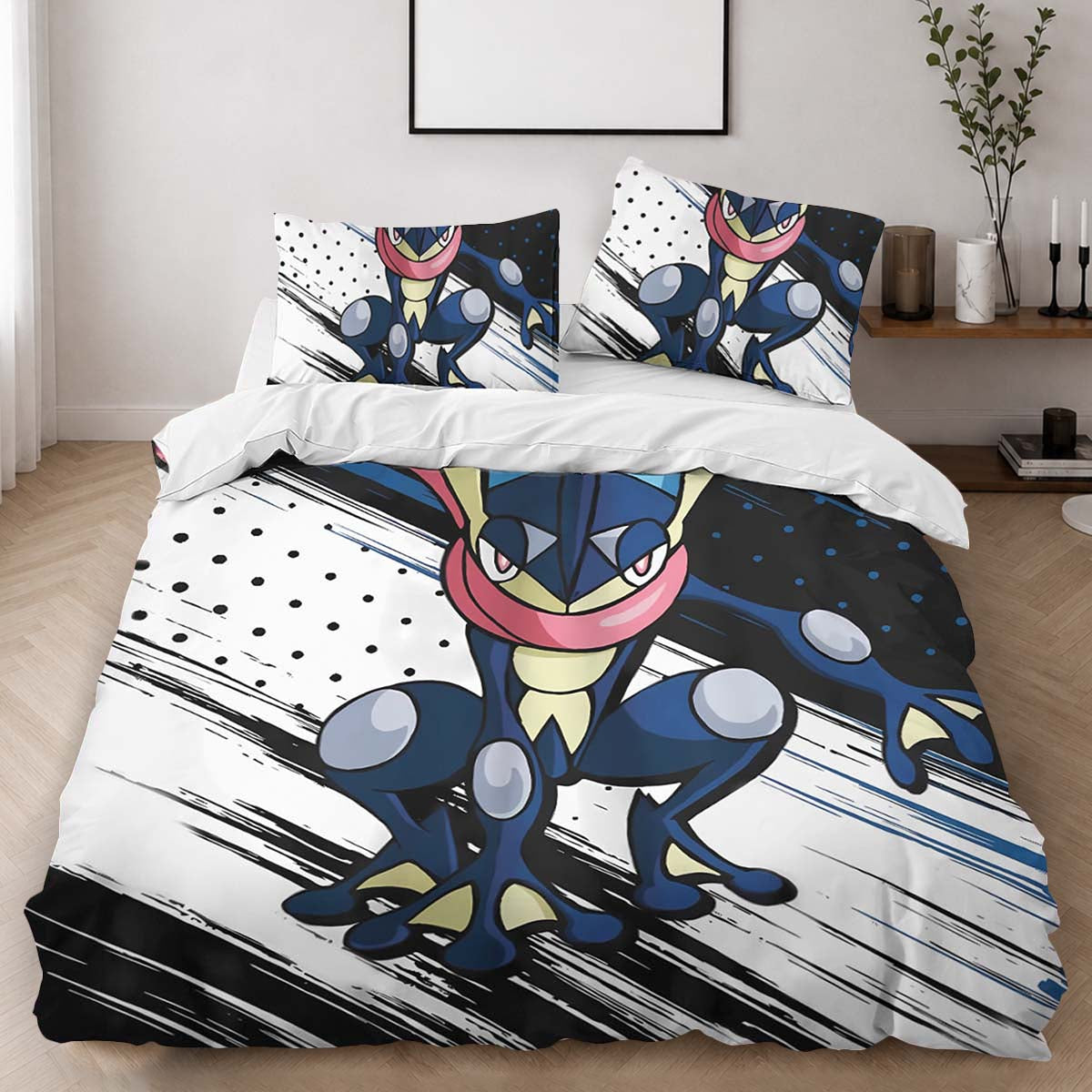 Greninja Pokemon Duvet Cover - Pokemon Bedding Set 2