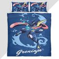 Greninja Pokemon 3 Duvet Cover - Pokemon Bedding Set