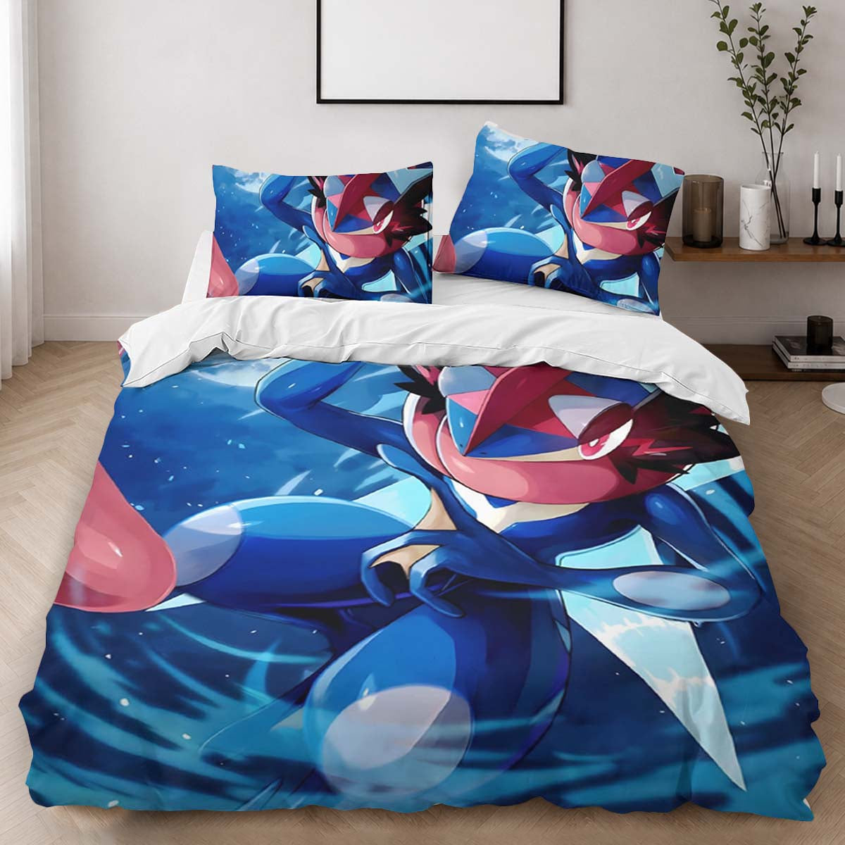 Greninja Pokemon 4 Duvet Cover - Pokemon Bedding Set 2