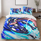 Greninja Pokemon 5 Duvet Cover - Pokemon Bedding Set 2