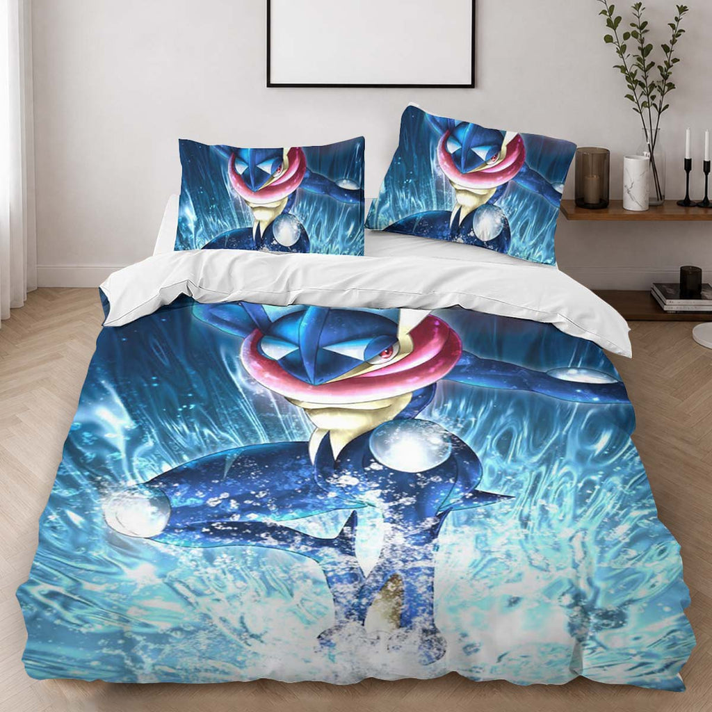 Greninja Pokemon 6 Duvet Cover - Pokemon Bedding Set 2