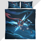 Greninja The Stealthy Water Pokémon Duvet Cover - Pokemon Bedding Set