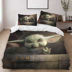 Grogu Star Wars Baby Yoda The Mandalorian Duvet Cover - Star Wars Bedding Set 2