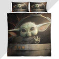 Grogu Star Wars Baby Yoda The Mandalorian Duvet Cover - Star Wars Bedding Set