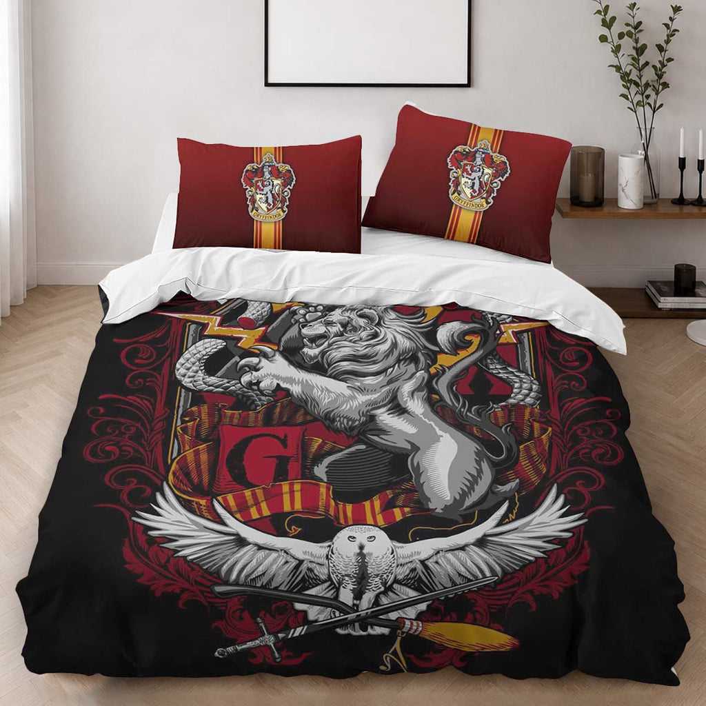 Gryffindor House Harry Potter 11 Duvet Cover - Harry Potter Bedding Set 2