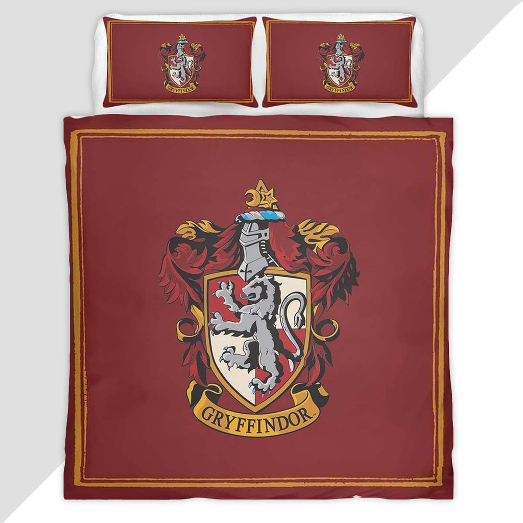Gryffindor House Harry Potter Logo Duvet Cover - Harry Potter Bedding Set