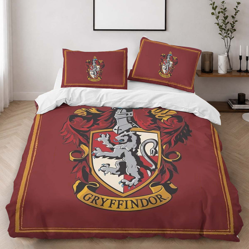 Gryffindor House Harry Potter Logo Duvet Cover - Harry Potter Bedding Set 2