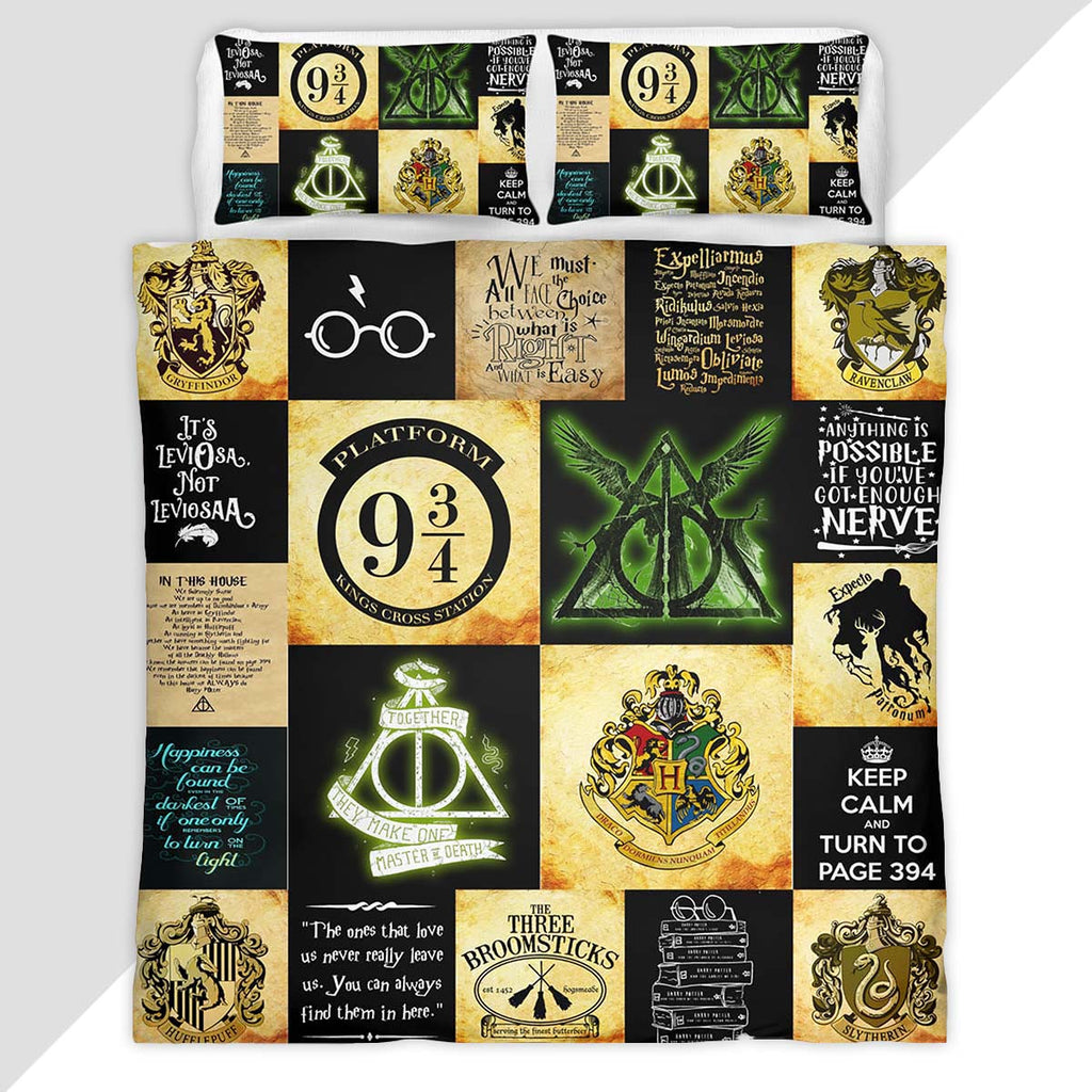 Harry Potter 2 Duvet Cover - Harry Potter Bedding Set