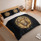 Leo Royal Golden Lion Duvet Cover Bedding Set 2