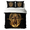Sagittarius Cosmic Golden Archer Duvet Cover Bedding Set